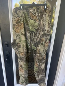 Pantaloni da caccia mimetici vintage 1999 marca Rattlers Realtree legno duro verde USA grandi - Foto 1 di 9