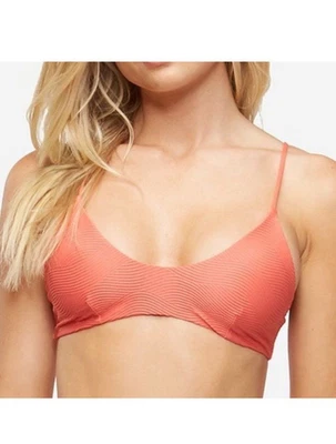 Traje de baño Tavik talla M Nahla bralette texturizado camillia liso bikini top nuevo con etiquetas Foto 1 de 4