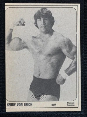 Revista anual de lucha libre 1981 inserto Kerry Von Erich Foto 1 de 2