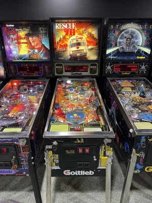 Máquina de Pinball Rescate 911 Gottlieb 1994 LEDS Orange County Pinballs ENVÍO GRATUITO Foto 1 de 4