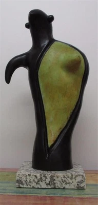 БРОНЗОВАЯ СКУЛЬПТУРА JOAN MIRO «ПИНГУИН X» С ПОДПИСЬЮ И НОМЕРОМ - Изображение 1 из 4