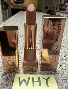 Natasha Denona I Need A Nude Lipstick in 30NP MARIA .14oz/4g FULL SZ SEALED BOX - Picture 1 of 24