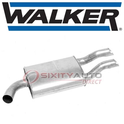 Walker Quiet-Flow Left Exhaust Muffler for 1985-1990 Chevrolet Corvette 5.7L ru Foto 1 de 4