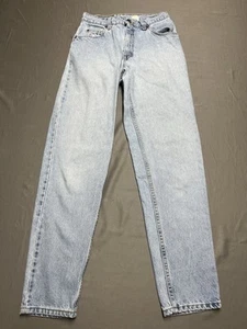 Vintage Levis 950 Jeans Womens 7 Med (26x30) Blue Relaxed Tapered Leg Orange Tab - Picture 1 of 7