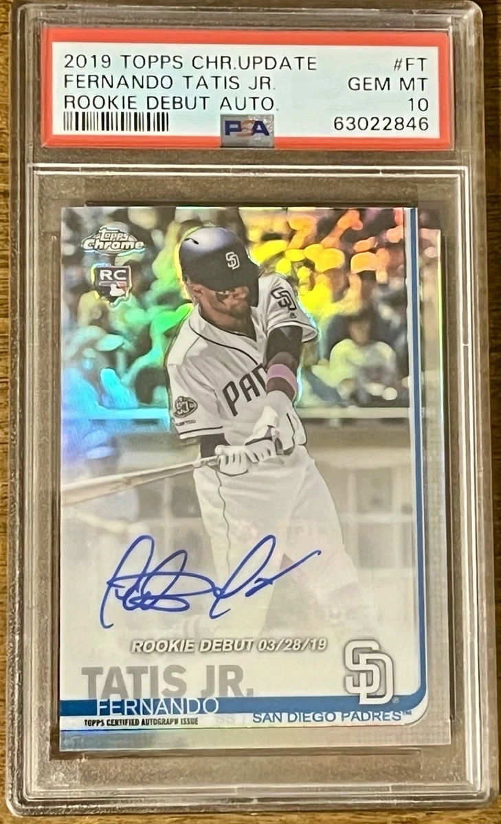 2019 Topps タティス jr RC直書きサイン /199 2019 Topps タティス jr