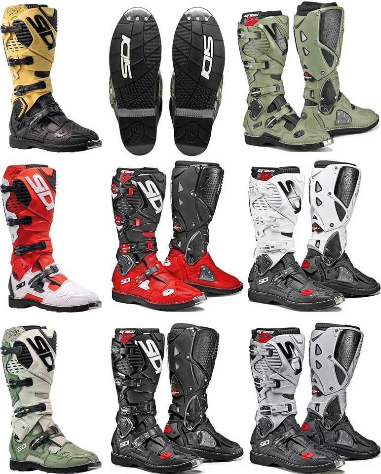 Botas Sidi Crossfire 3 - Motocross Motocicleta Todoterreno MX Montar ATV Motocicleta Foto 1 de 1
