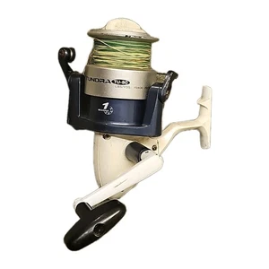 Okuma Tundra TU-80 Spinning Fishing Reel 4.5:1 White Blue Silver - Picture 1 of 4