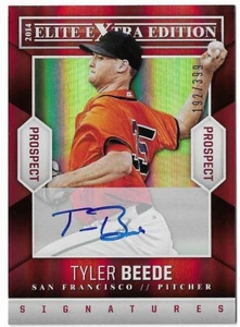 Tyler Beede 2014 Elite Extra Edition Prospects Autograph #14 /399 Giants Rookie - Picture 1 of 2