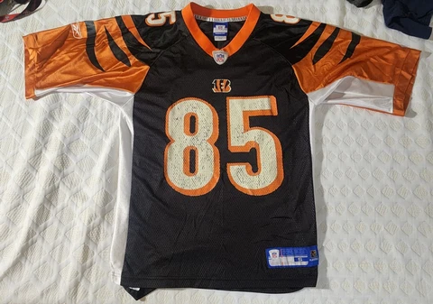 Cincinnati Bengals Reebok Chad Johnson "Ochocinco" Jersey Mesh MEDIUM-LARGE Cover