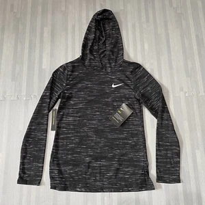 Nike Girls Dri-Fit Long Sleeve Lightweight Training Pullover Hoodie NEW NWT - Picture 1 of 6