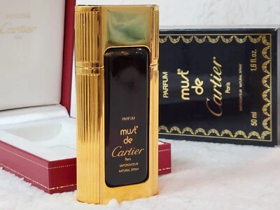Must de Cartier pure parfum 50 ml 1.6 fl oz Vintage 1980s perfume - Image 1 of 4