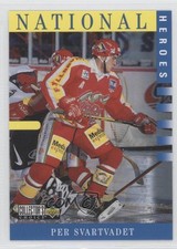 1997 Upper Deck Collector's Choice Swedish National Heroes Per Svartvadet #204