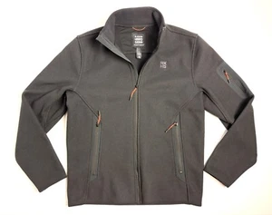 Alaskan Hard Gear Men's AKHG Graveltec Standard Fit Full Zip Mock Small Black - Picture 1 of 3