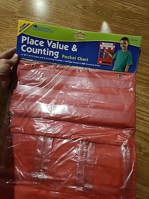Learning Resources Counting & Place Value Pocket Chart - Image 1 of 3