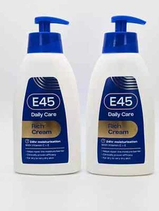 2 x E45 Rich Cream 400ml E45 Cream with Rich Cream– Body Face Hand - Picture 1 of 6