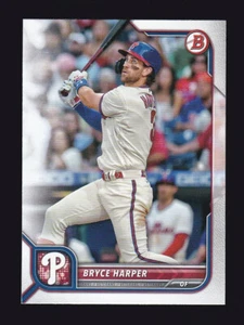 2022 Bowman #16 BRYCE HARPER Philadelphia Phillies - Picture 1 of 2