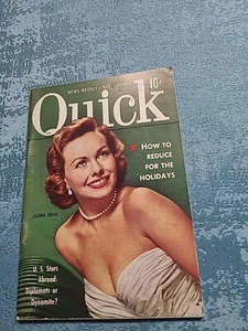 Quick Magazine November 10, 1952 Jeanne Crain - Picture 1 of 9