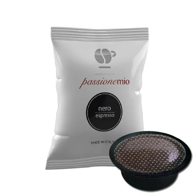 400 Cialde Capsule Lollo Nero Caffe Compatibile Lavazza A Modo Mio Miscela Nera - Immagine 1 di 1