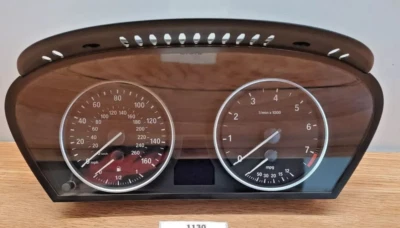 BMW 545I 2004 2005 2006 velocímetro medidor cuadro de instrumentos fabricante de equipos originales 160 k Foto 1 de 4
