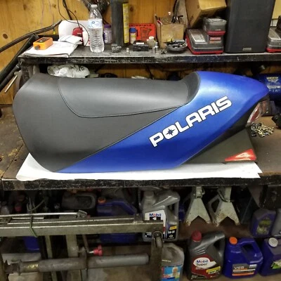 Polaris Fusion 600 700 900 2005-2006 asiento azul/negro excelente forma 2683891 Foto 1 de 4