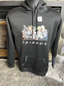 Friends Print Print Hoodie Sweatshirt Ladies Large Casual Pullover ⛄️ - Picture 1 of 5