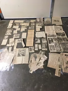 Vintage original JFK newspaper clippings - Picture 1 of 9