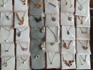 Lot 50 PCS Necklace NEW Wholesale Pendants Amazon ASSORTED Random Womens Jewelry