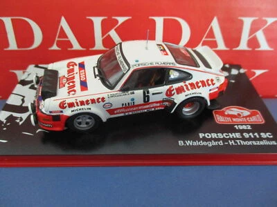 Die cast 1/43 Modellino Auto Porsche 911 SC Rally Monte Carlo 1982 B. Waldegard - Immagine 1 di 4