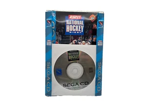 ESPN Noche Nacional de Hockey - Primera impresión (Sega CD, 1994) sin estuche de plástico - Imagen 1 de 1