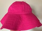 GAP babyGap NWT Hot Pink Sun Hat size S/M 2-3 Years&#160;Summer Beach Vacation