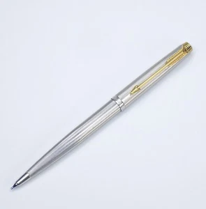PARKER 75 GOLD TRIM & SILVER PLATED MECHANICAL PENCIL - Picture 1 of 11