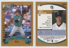 2002 Topps Traded Prospects Matt Erickson #T207 Rookie RC
