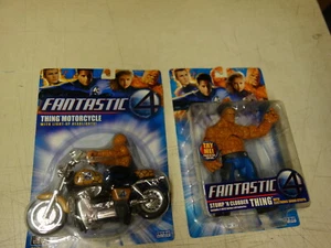 Marvel Fantastic Four The Thing Motorrad Bump N Go + Actionfigur - Bild 1 von 5