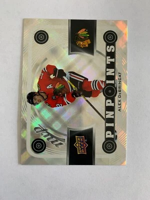2022-23 Upper Deck MVP Pinpoints #PP11 Alex DeBrincat - Chicago Blackhawks - Image 1 of 2
