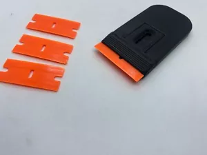 Plastic Scraper Tool Glass Cleaning Paint Removal Dirt Sticker Removal 3d Print - Picture 1 of 16