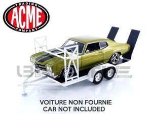 ACME 1/18 - REMORQUE CAR HAULER TRAILER 18984 - Foto 1 di 9