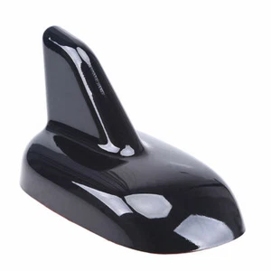 Universal Car Auto Shark Fin Shape Style Decoration Roof Antenna Aerial Black - Picture 1 of 12