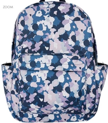 MONSOON Monsun Accessorize Florenz bedruckter Kuppelrucksack brandneu mit Etikett mehrfarbig unscharf