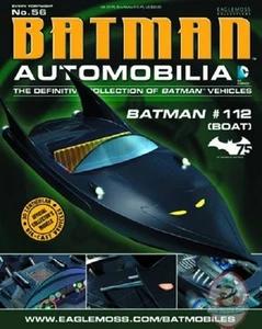 Dc Batman Automobilia Magazine #56 Batman #112 Boat Eaglemoss - Picture 1 of 2