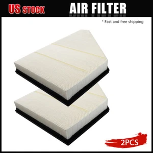 2Pcs Engine Air Filter for Chevry Blazer Traverse GMC Acadia Buick Enclave - Picture 1 of 6