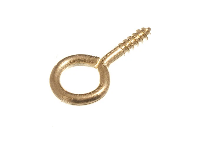48 x Viti IN Occhio Chiuso Ganci Fissaggio (No.4) 2.5mm X 25mm Eb - Nuovo Quelli - Immagine 1 di 1