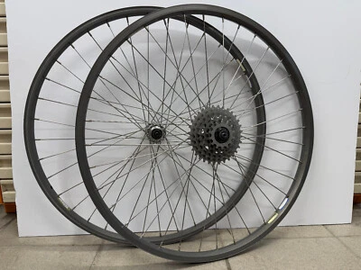 Shimano Deore XT M730 Araya RM-20 Laufradsatz 26" inkl. Kassette, 100/ 130 mm - Bild 1 von 4