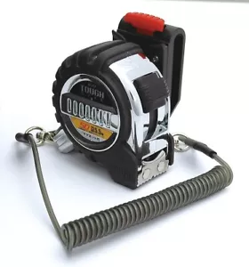 SHINWA MEASURING TAPE WITH BELT HOLDER & SAFETY CODE (L5.5m/W25mm) 80872 - Picture 1 of 3
