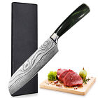 17cm Santoku-messer Hackmesser Sushi Messer Kochmesser aus Kohlenstoffstahl