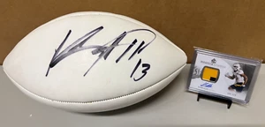 San Diego/LA Chargers Keenan Allen SIGNED Football PSA 2013 Rookie Patch Auto - Picture 1 of 4