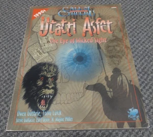 Utatti Asfet The Eye of Wicked Sight - Call of Cthulhu - 1990s - Chaosium #2360 - Picture 1 of 4
