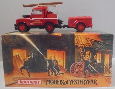 MJ7 Matchbox - Collectibles - YFE02-M - 1948 Land Rover Auxiliary - Red - Image 1 of 3