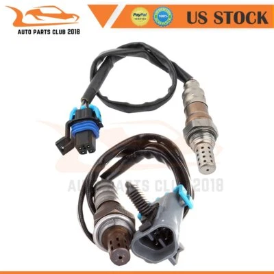 Sensor de oxígeno O2 02 aguas arriba y aguas abajo 2 piezas para GMC Canyon 2004-2005 2,8 L Foto 1 de 4