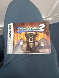 Advance Wars 2: Black Hole Rising GBA Manual Only - Picture 1 of 3