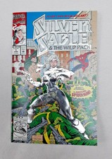 Silver Sable & The Wild Pack #1 VFN/NM (9.0) (1992) Embossed Foil Cover - Marvel